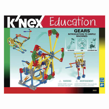 K'NEX, Intro to Gears Set, Age 8+, Set