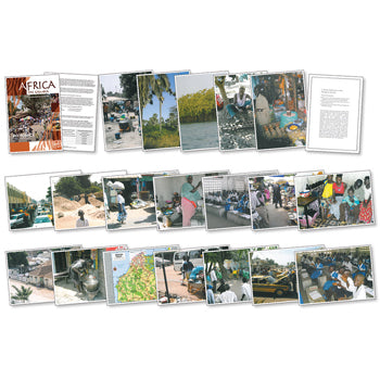 PHOTO AND MAP PACK, Serrekunda - Gambian Life (Africa), Set