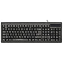 COMPUTER KEYBOARDS, Basic Standard USB, Black, Each
