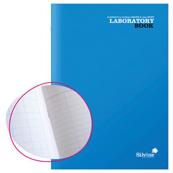 A4 LABORATORY BOOKS, Blue, Pack of 10