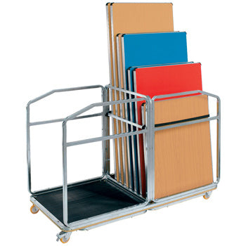 RECTANGULAR TABLE TROLLEY, LARGE TABLE TROLLEY, 1675 x 745 x 1127mm height