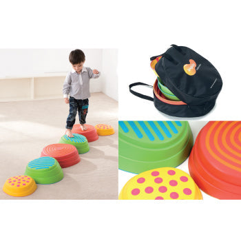 CHILDREN'S COORDINATION, WEPLAY, Rainbow River Stone, Age 2+, Set