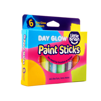 PAINT STICKS, Fluorescent, Pack of 6 x 10g