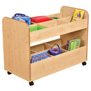 MAPLE EFFECT & PRIMARY COLOUR RANGE, MOBILE DOUBLE DECKER, Maple