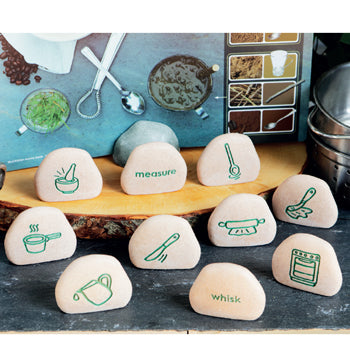 MUD KITCHEN PROCESS STONES, Age 2+, Set