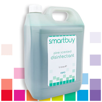 Smartbuy, PINE SCENTED DISINFECTANT, Case of 4 x 5 litres