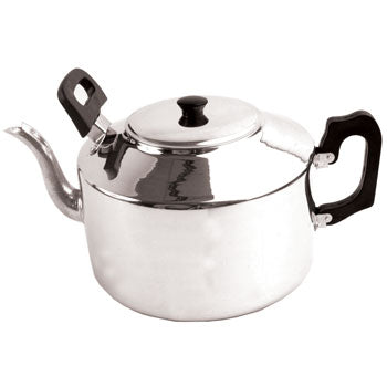 TEAPOT, Aluminium with Front and Rear Handles, 4.5 litres, Each