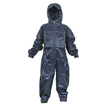 ALL IN ONE RAINSUIT, Navy, 5-6 years, Each