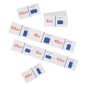 DOMINOES, Area Calculation, Set of 24