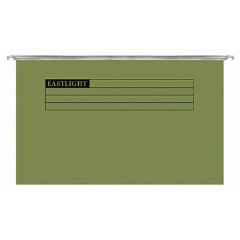 MANILLA A4 SUSPENSION FILES, Green, Pack of 25