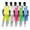 PROTECTIVE CLOTHING, POLYTHENE APRONS, 18 microns, Blue, Roll of 200
