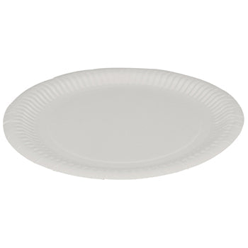 PAPER PLATES, Laminated, Plates, 178mm diameter, Pack of 100