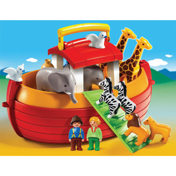 PLAYMOBIL 1.2.3, My Take Along Noah's Ark, Age 18 months +, Set