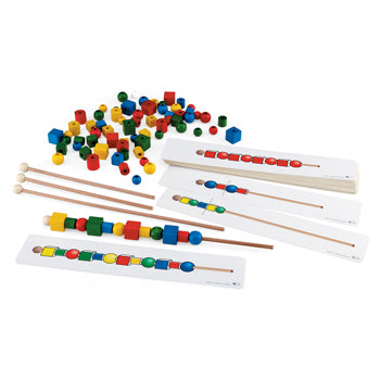 WOODEN BEAD ACTIVITY KIT, Age 4+, Set