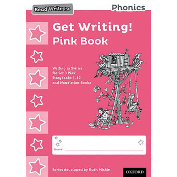 WRITING SKILLS, Get Writing!, Set 3 Pink, Pack of 10