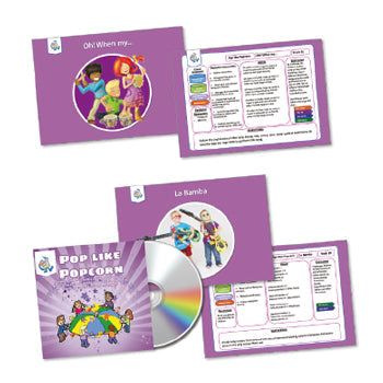 MUSIC ACTIVITY PACKS, Pop Like Popcorn, Set