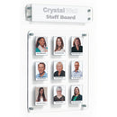 CLASS/STAFF BOARD, 9 Pockets, 320 x 386mm height