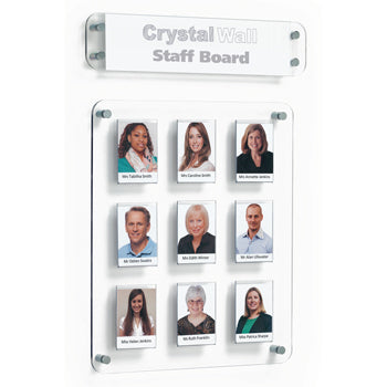 CLASS/STAFF BOARD, 9 Pockets, 320 x 386mm height