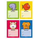 A6 NOTEPADS, Animals, Each