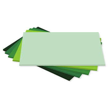 TONAL CARD, Greens, Pack of 500 sheets