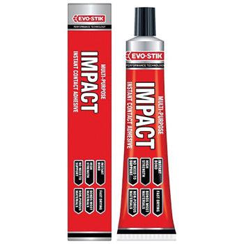 ADHESIVES, ALL PURPOSE, Impact Adhesive, Tube of 65g