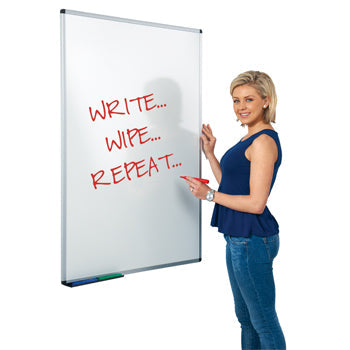 WRITE-ON(R) MAGNETIC WHITEBOARD, 2400 x 1200mm