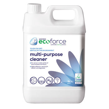 ECOFORCE RANGE, Multi-Purpose Cleaner, Premiere Products, Case of 2 x 5 litres