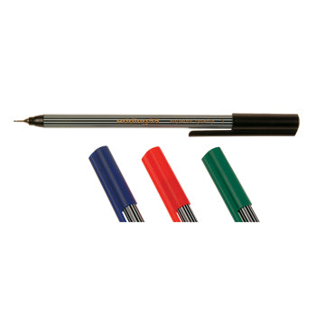 PENS, FINELINER, Edding(R) 55, Red, Pack of 10