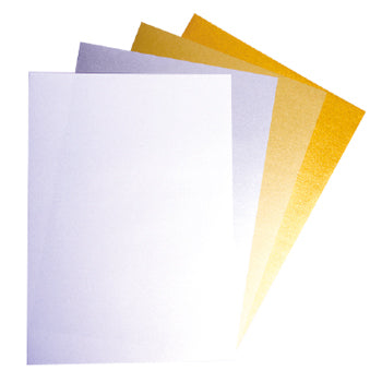 METALLIC CARD ASSORTED, 510 x 630mm, Pack of 5 x 4 sheets