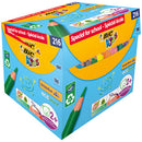 PENCILS, COLOURED, TRIANGULAR, Bic(R) Kids Evolution, Age 2+, Pack of 12