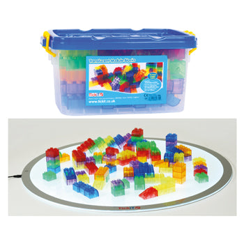 TRANSLUCENT MODULE BLOCKS, Set of 90 pieces