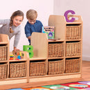 Millhouse STORAGE, STEPPED STORAGE, Right Hand, With 6 Baskets