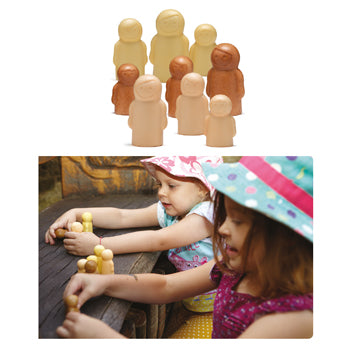 LITTLE PEOPLE - SENSORY PLAY SET, Age 3+, Set of 9