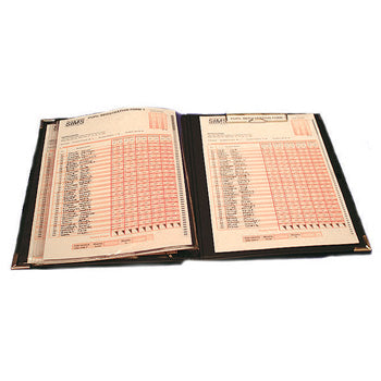Registration Rack Folder REGISTERS, Attendance Folder, A4, Each