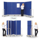 INSTA WALL, 7 Panels, 4200 x 1800mm height, Red