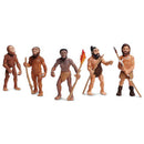 EVOLUTION OF MAN FIGURES, Pack of 8