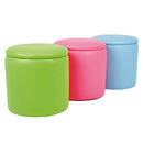 JUNIOR ROUND VINYL SEATING, Citrus Green