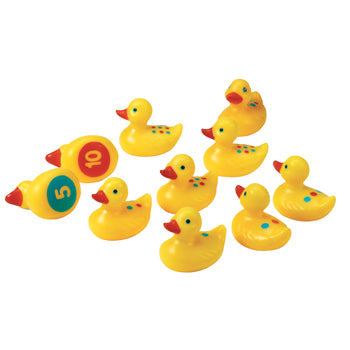 SAND & WATER PLAY, NUMBER FUN DUCKS, Age 2+, Set of 10