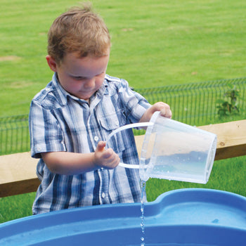 GROUP PLAY ACTIVITIES, BUCKETS, ECONOMY CLEAR BUCKETS, Age 18mths+, Set of 8