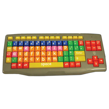 CHILDREN'S KEYBOARD, EASY TO USE COLOURED KEYBOARD, Each