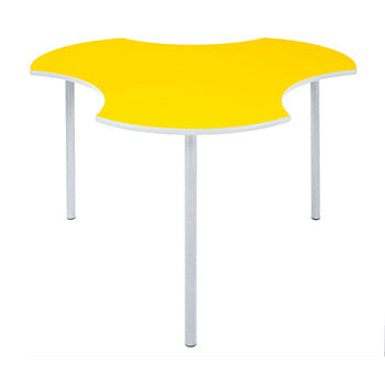 BREAKOUT TABLES, CONNECT TABLE, 940 x 890mm, Sizemark 6 - 760mm height, Beech
