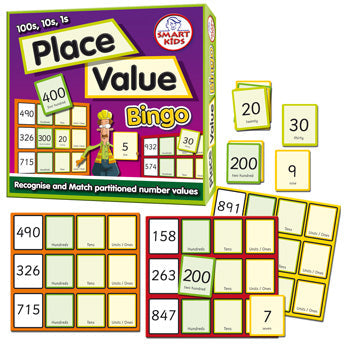 PLACE VALUE BINGO, Set