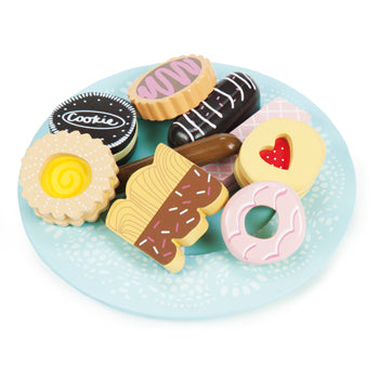 ROLE PLAY, BISCUIT AND PLATE SET, Age 3+, Set