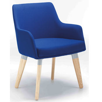 BREAKOUT/MEETING CHAIR, Low Back, Ocean