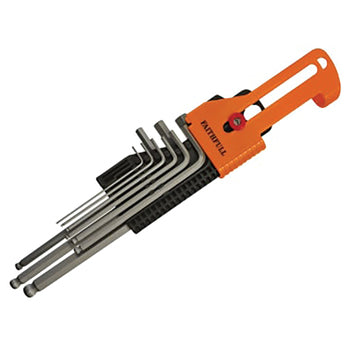 BALL END HEX KEY SET, Set of 9