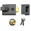 LOCKS, CYLINDER RIM YALE, SECURITY DEADLOCKING LATCHES, 60mm, 89PB, Each