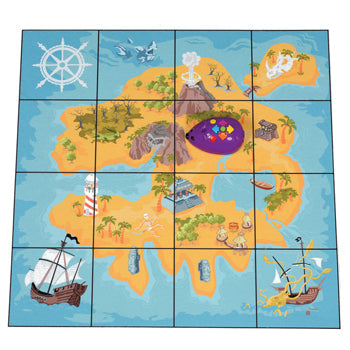 ROBOT PLAY MATS, Treasure, 150mm Robots, Each