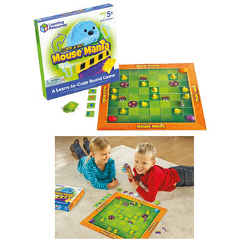 CODE & GO(R) MOUSE MANIA BOARD GAME, Age 5+, Set