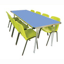 CONTOUR FOLDING TABLES, 1830 x 685mm, 635mm height - Junior, Lilac