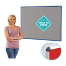 SHIELD(R) ALUMINIUM FRAME ECO-COLOUR(R) NOTICEBOARDS, Aluminium Frame, 1200 x 1200mm, Green